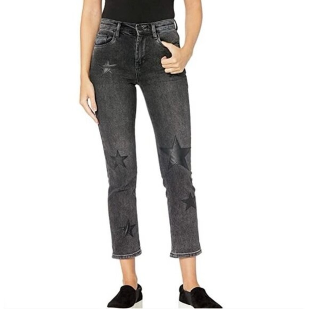 Blank NYC Madison Crop Jeans with Star Detail